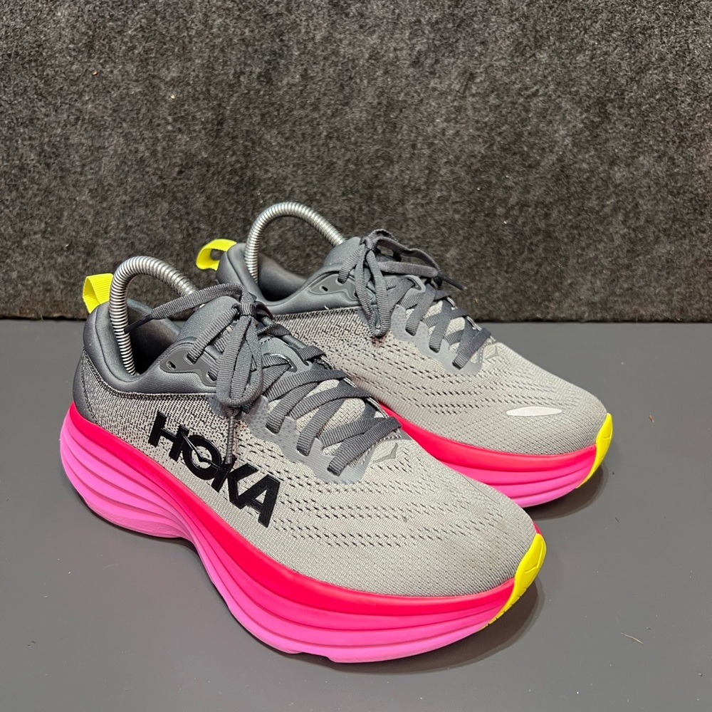 HOKA Women's Bondi 8 Running Shoes Size 7 - Picture 4 of 14